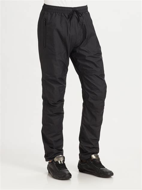 burberry nylonstrumpf|Cotton Nylon Trousers in Mountain .